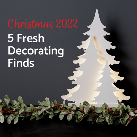 5 Fresh Decorating Finds for Christmas 2022