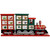 16.5" Locomotive Train Wooden Christmas Advent Calendar