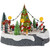 Animated and Musical Ice Skaters Christmas Scene LED Lighted Village Display - 9"